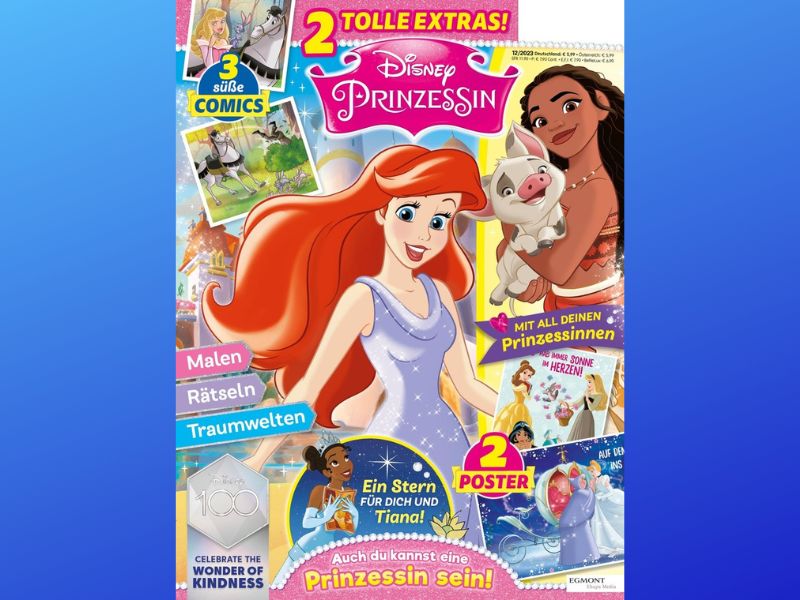 25 Jahre Märchenzauber: Das Disney Prinzessin-Magazin von Egmont Ehapa Media feiert Jubiläum
